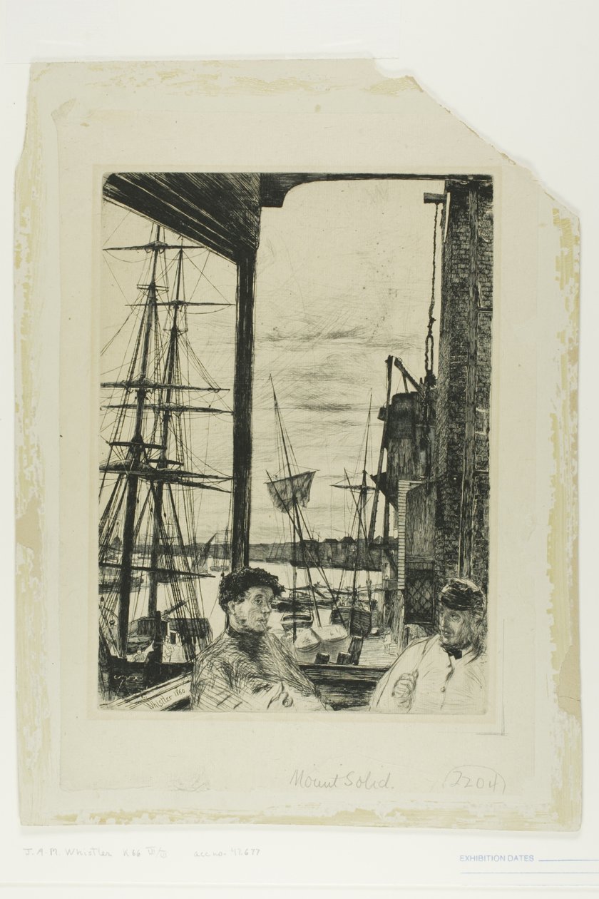 Rotherhithe - James Abbott McNeill Whistler