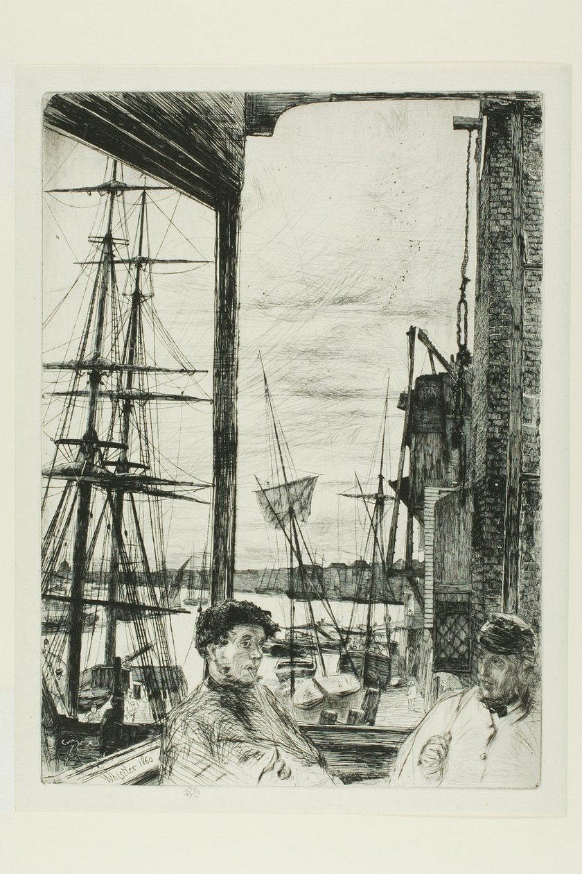 Rotherhithe - James Abbott McNeill Whistler