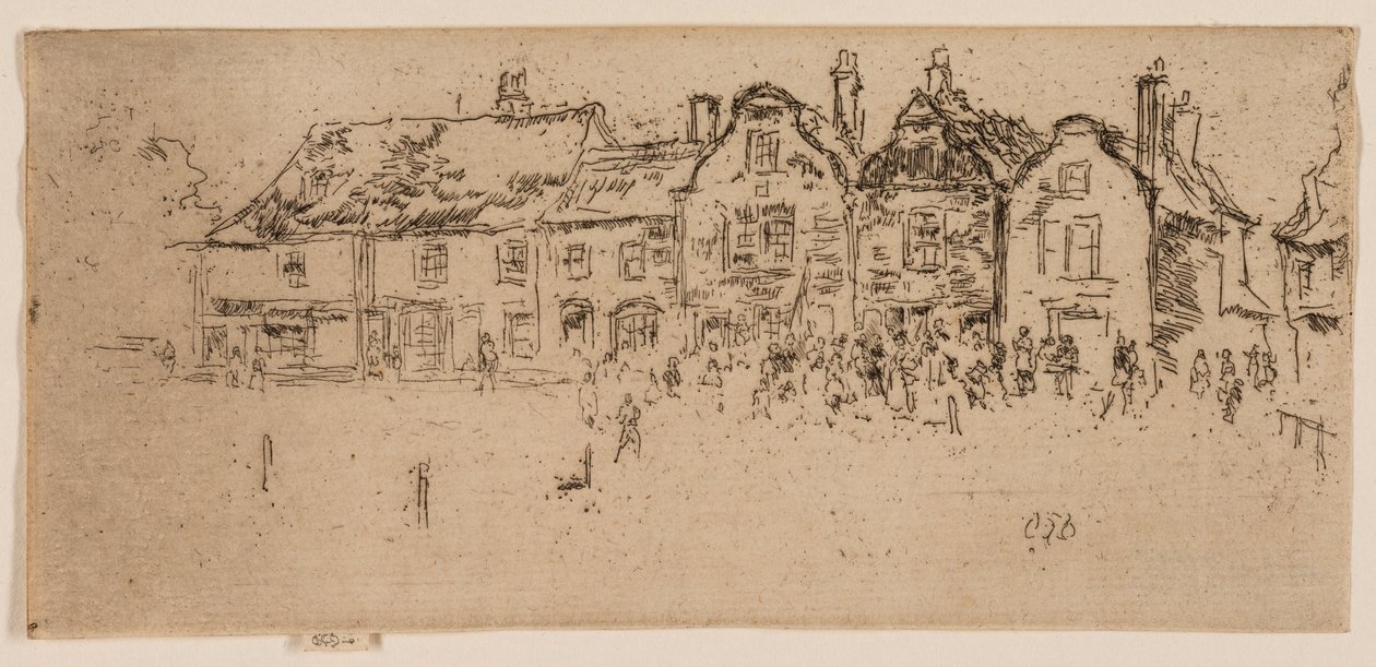 Armée du Salut, Sandwich - James Abbott McNeill Whistler