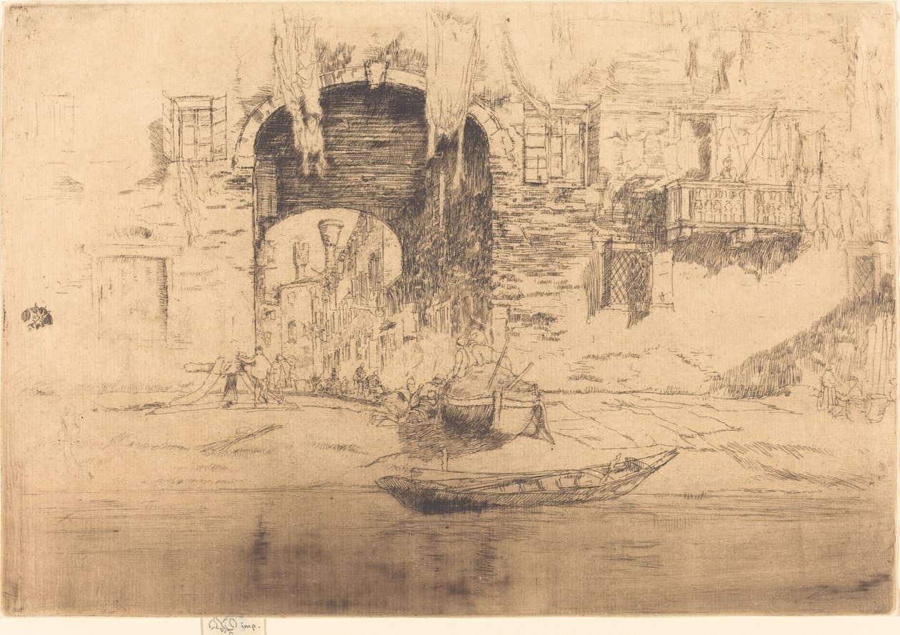 San Biagio - James Abbott McNeill Whistler