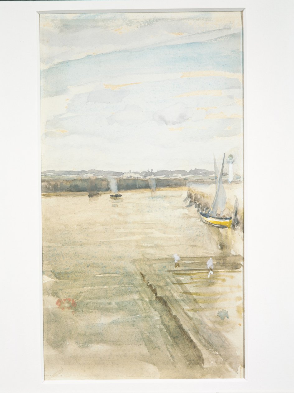 Scène sur la Mersey - James McNeill Whistler