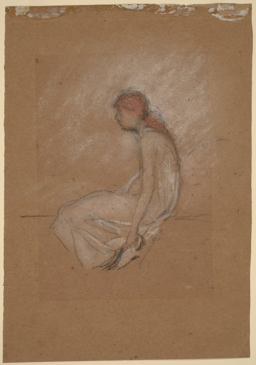 Femme assise aux cheveux roux - James McNeill Whistler