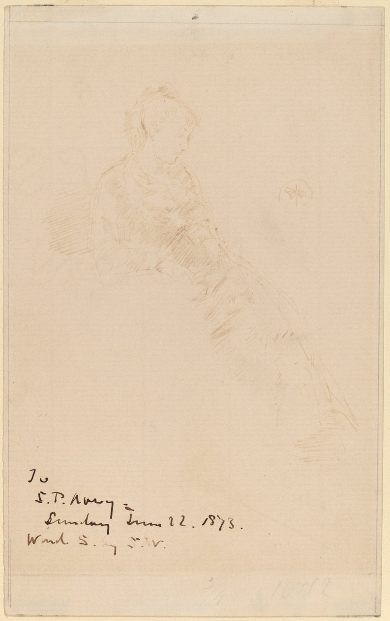 Esquisse de Maud - James Abbott McNeill Whistler