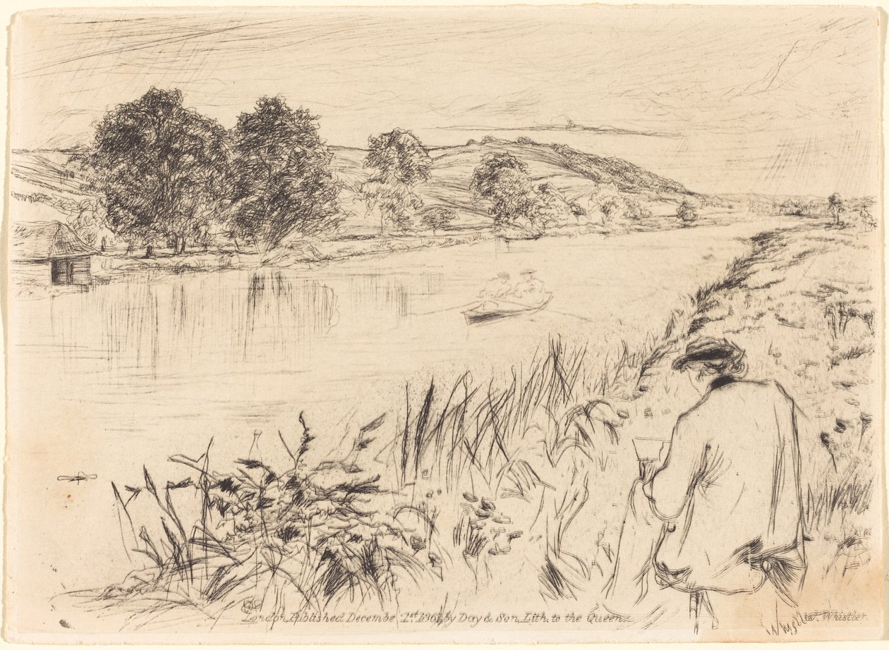 Esquisse, No. 1 - James Abbott McNeill Whistler
