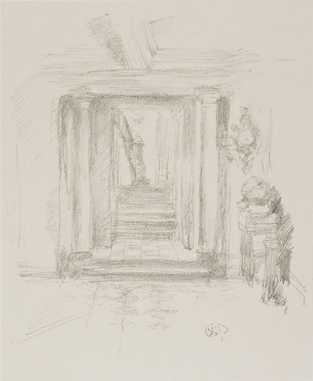 Escalier - James Abbott McNeill Whistler