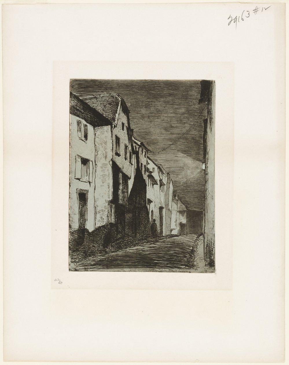 Rue à Saverne - James Abbott McNeill Whistler