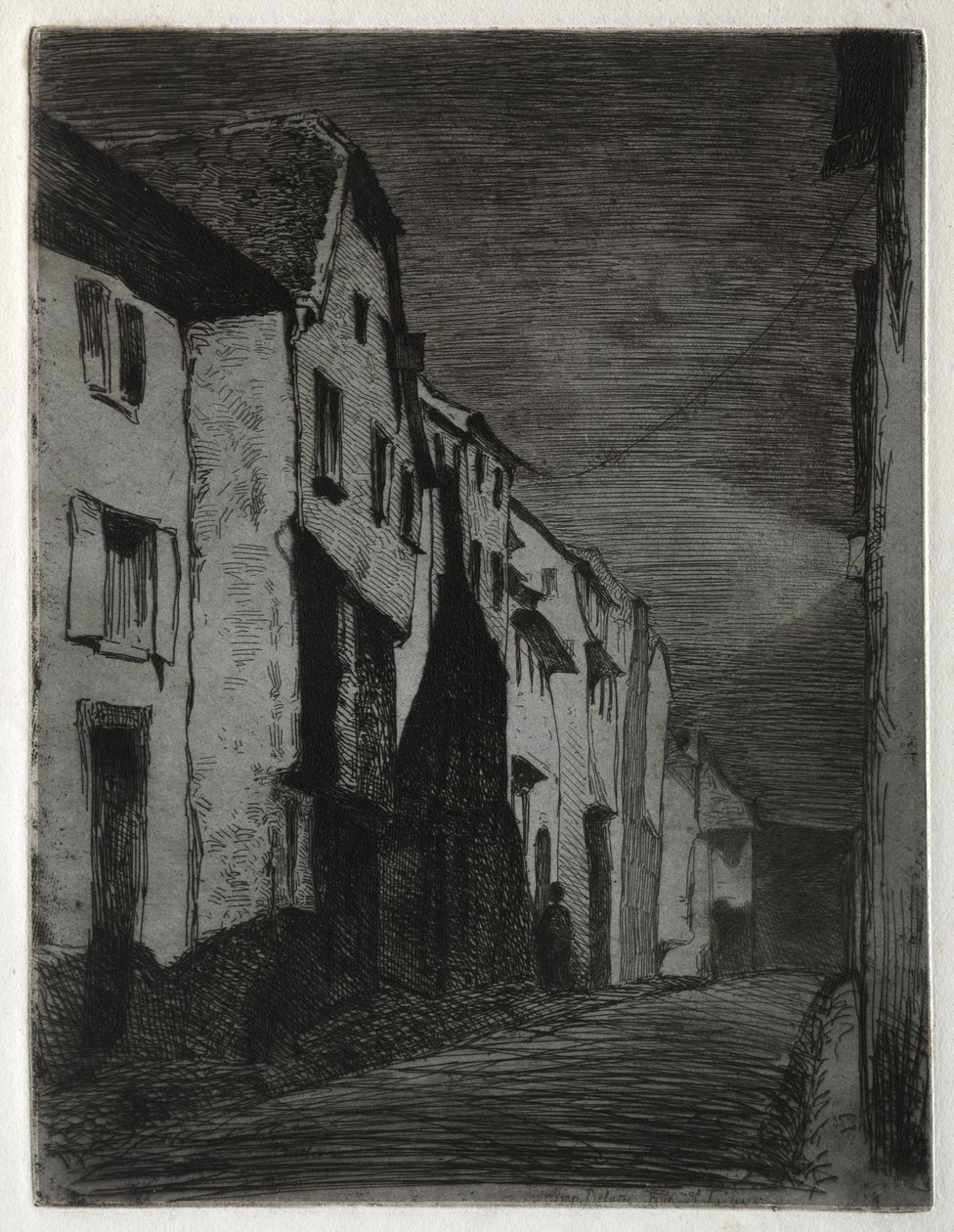 Rue de Saverne - James McNeill Whistler