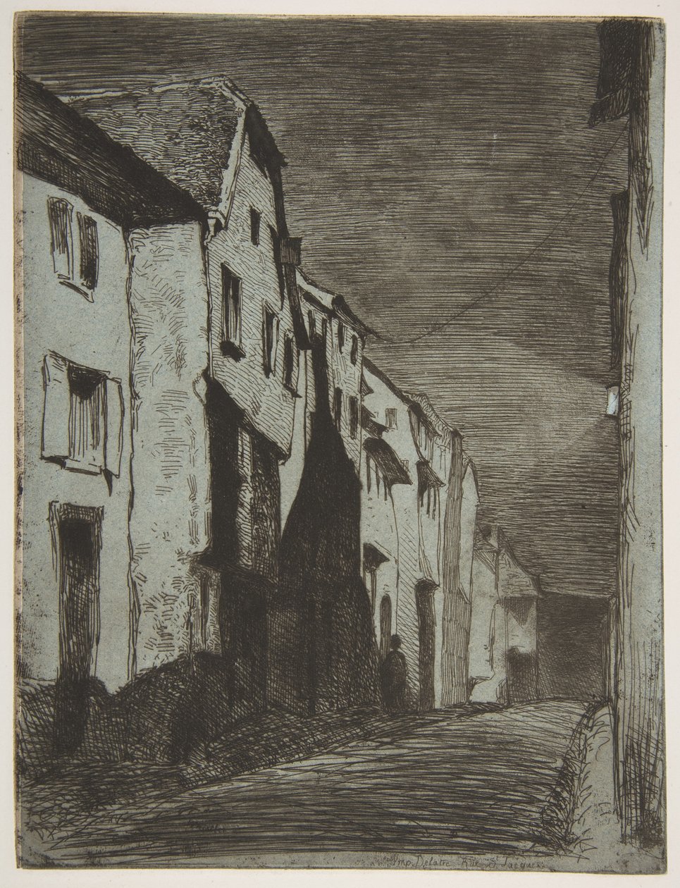 Rue de Saverne - James McNeill Whistler