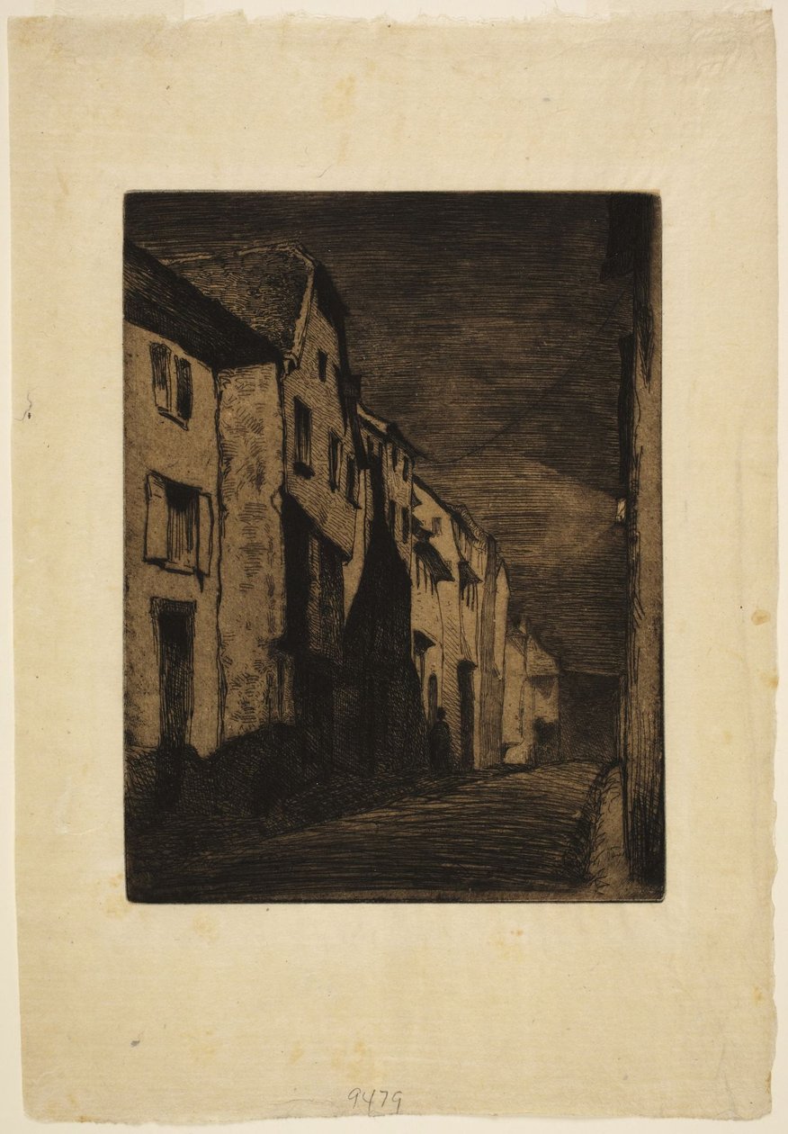 Rue à Saverne - James McNeill Whistler