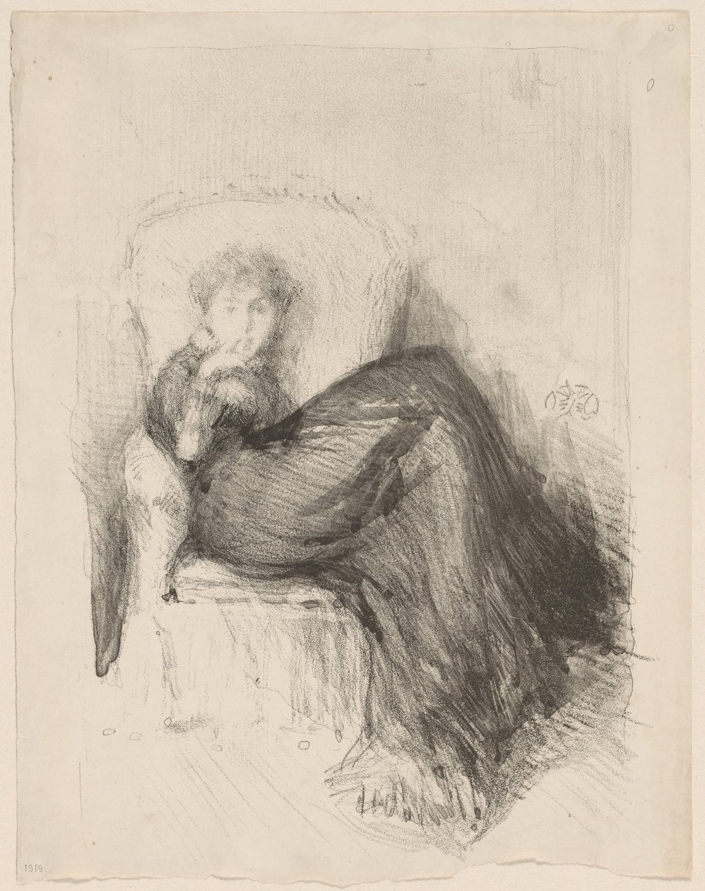 Étude : Maud assise - James McNeill Whistler