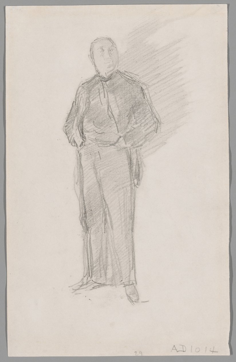 Étude pour le portrait de Thomas Way - James McNeill Whistler