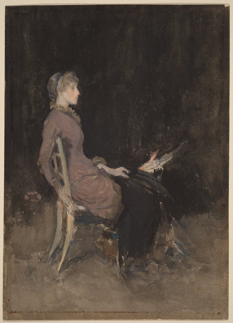 Étude en noir et or (Madge O