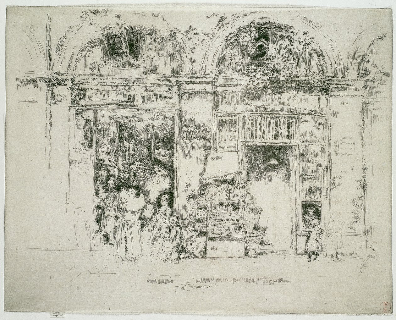 Tournesols, Marché Saint-Germain, Paris - James McNeill Whistler