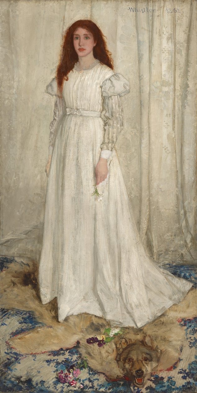 Symphonie en blanc, n° 1 : La fille en blanc - James Abbott McNeill Whistler
