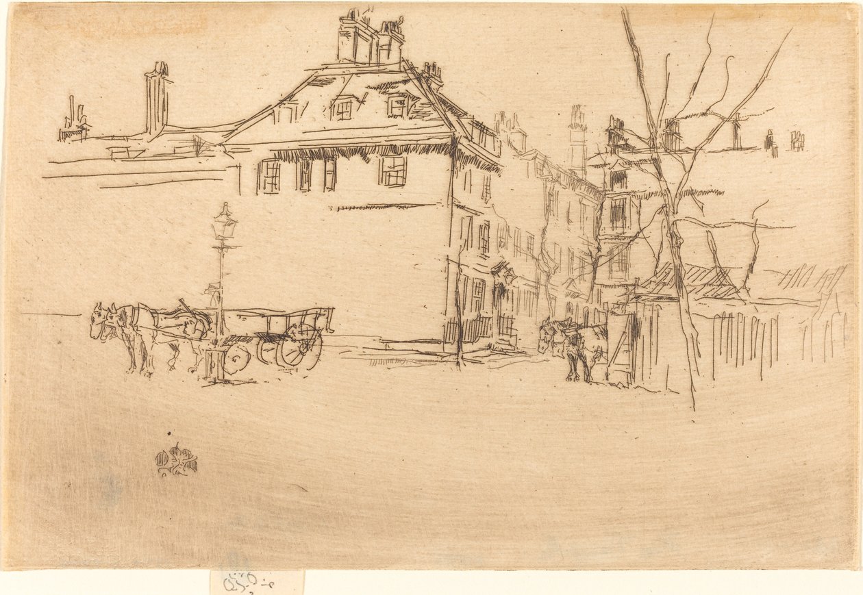 Temple - James Abbott McNeill Whistler