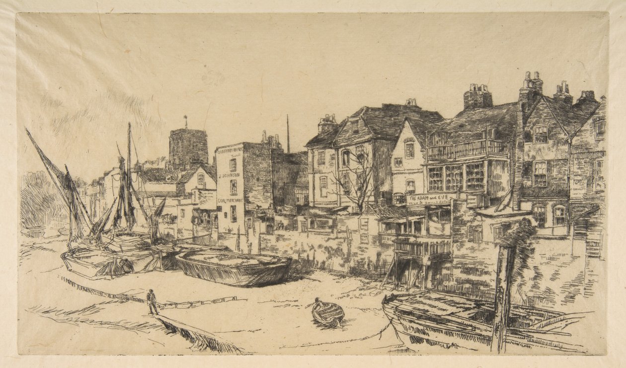 « Adam et Ève », Old Chelsea - James McNeill Whistler