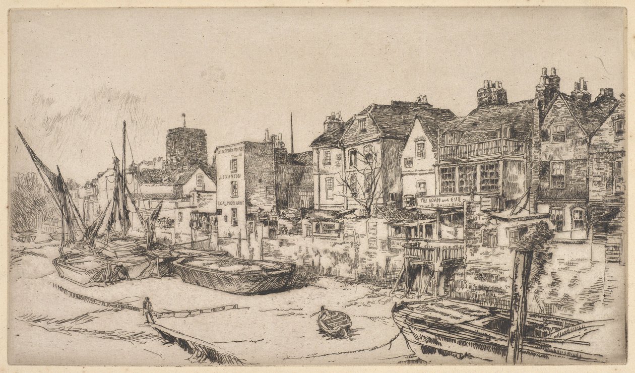 « Adam et Ève », Old Chelsea - James McNeill Whistler