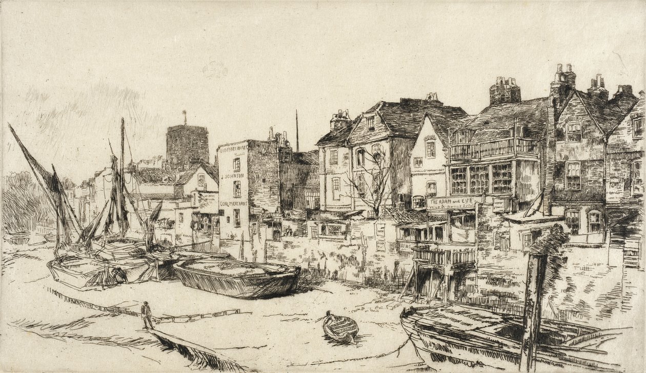 « Adam et Ève », Old Chelsea - James McNeill Whistler