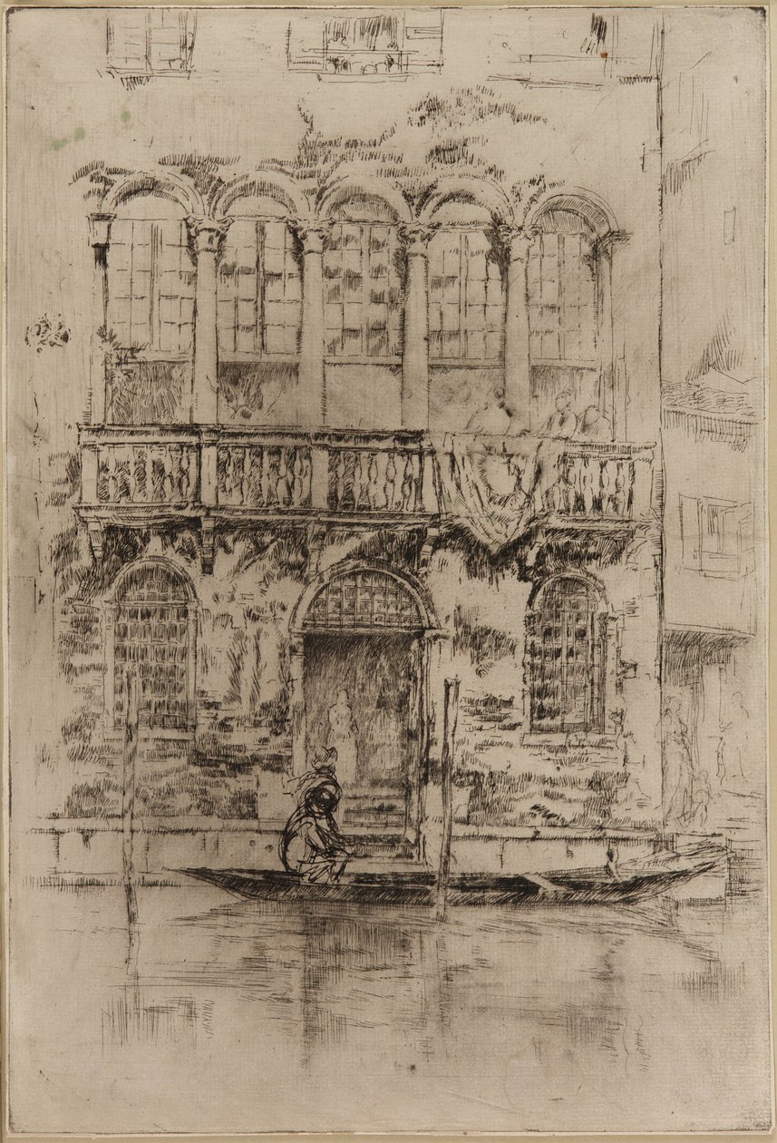 Le Balcon - James Abbott McNeill Whistler