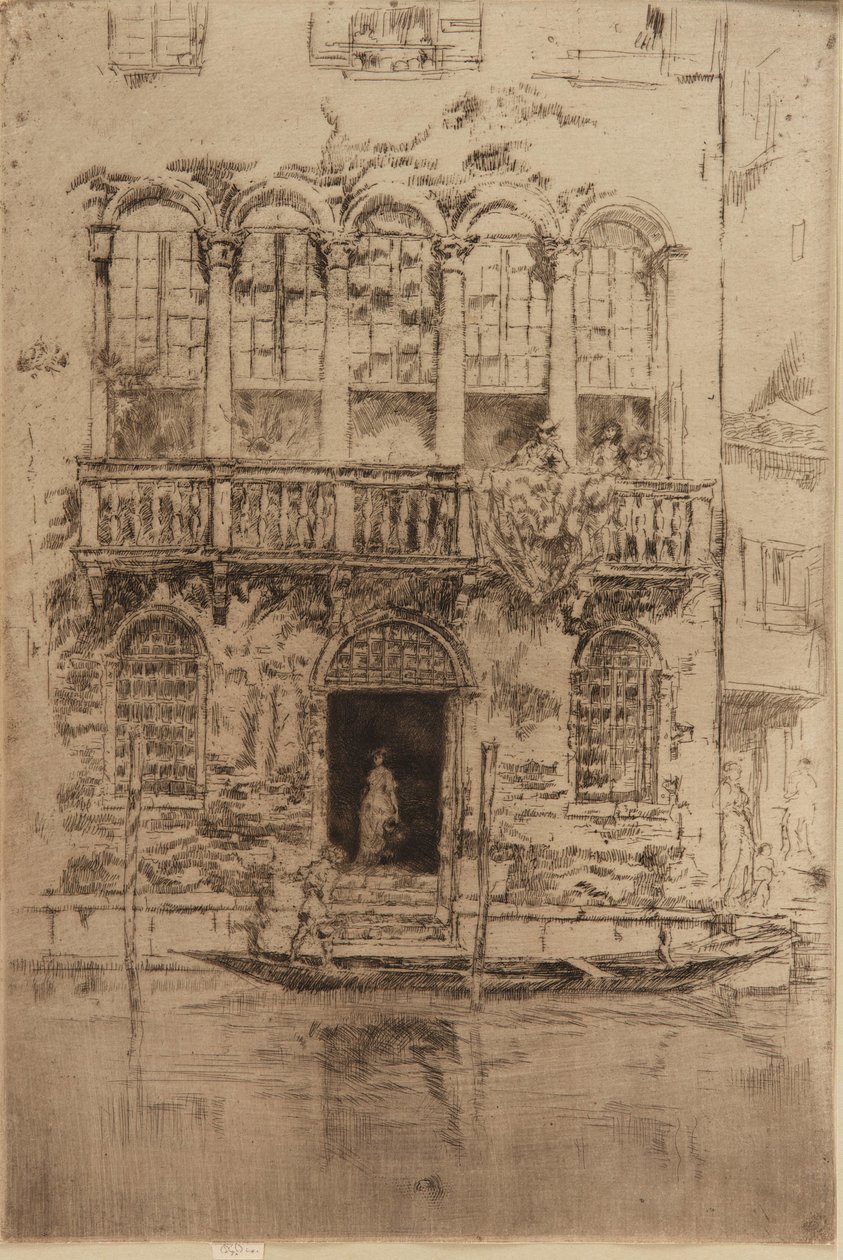 Le Balcon - James Abbott McNeill Whistler