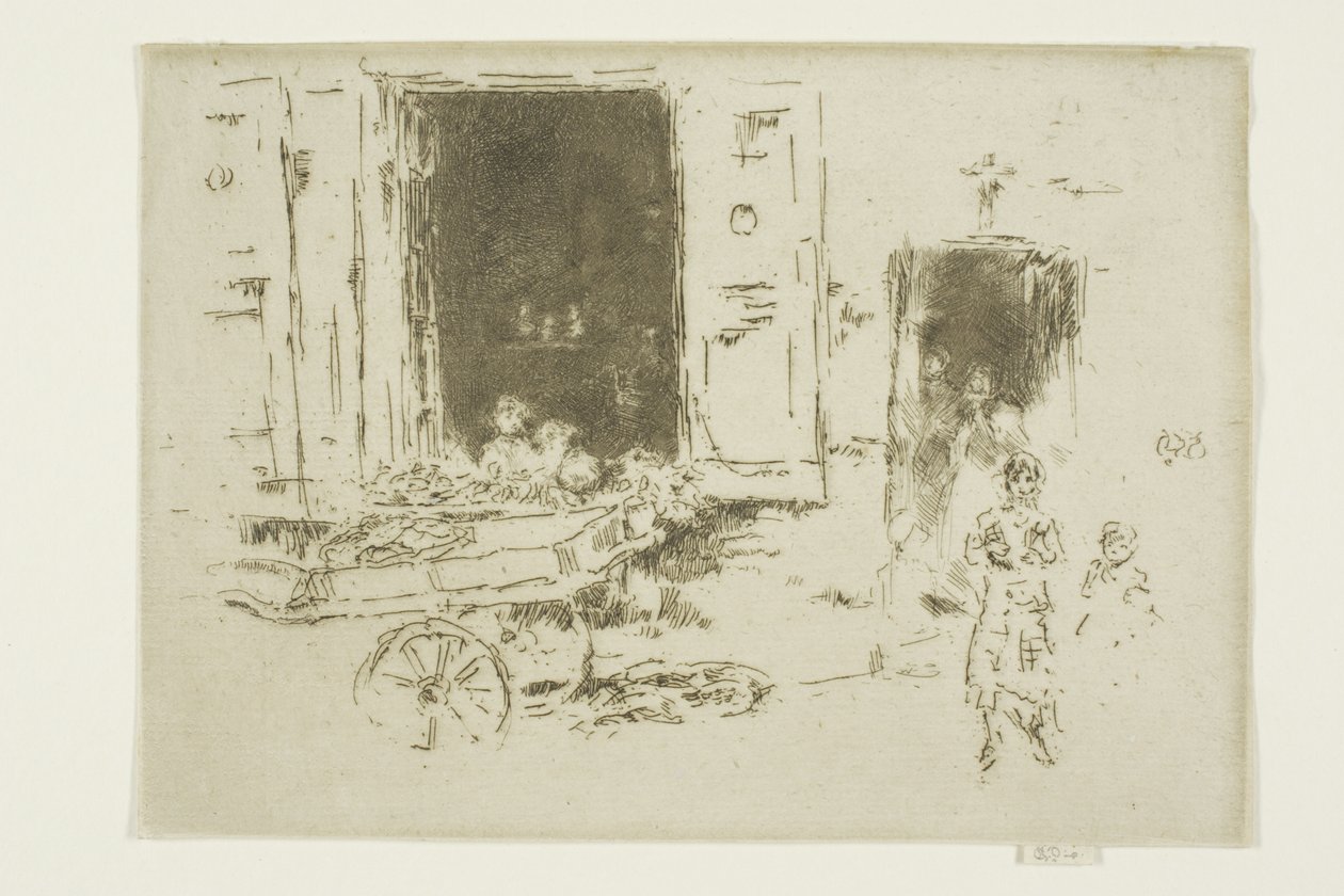 Le Barrow - Quartier des Marolles, Bruxelles - James Abbott McNeill Whistler