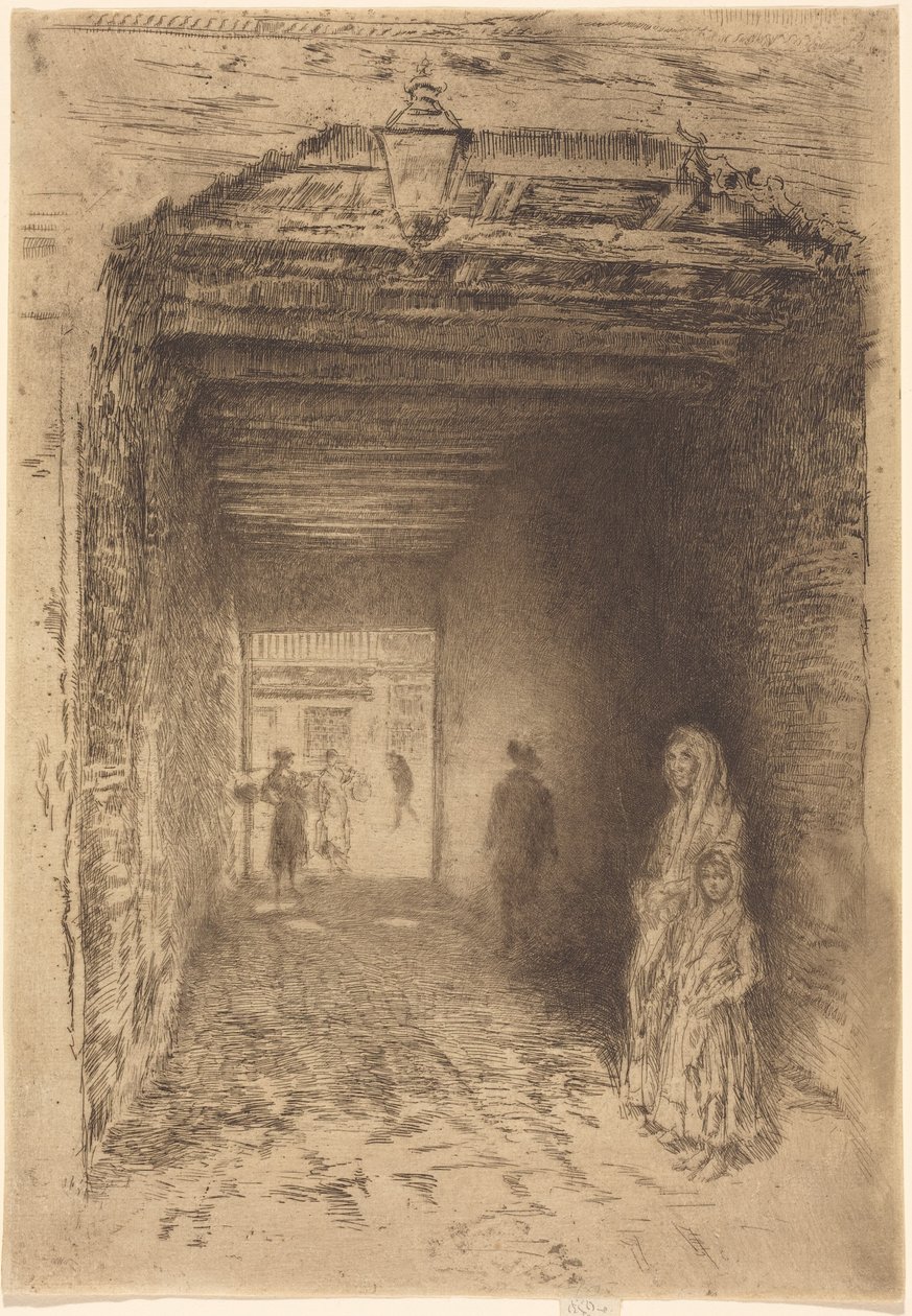 Les mendiants - James McNeill Whistler