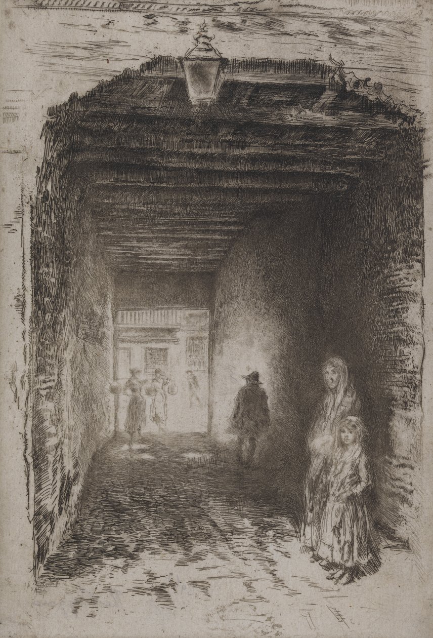 Les mendiants - James McNeill Whistler