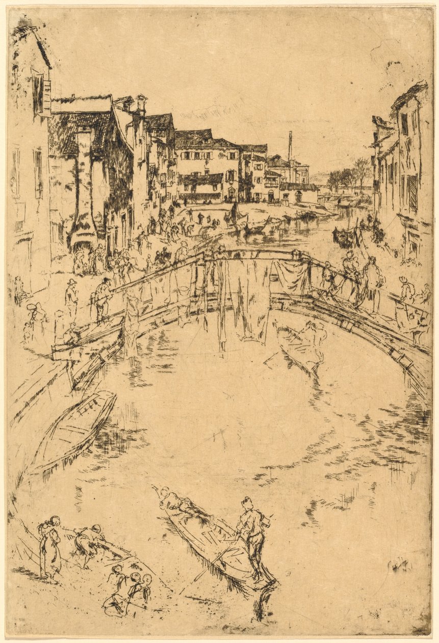 Le Pont - James Abbott McNeill Whistler