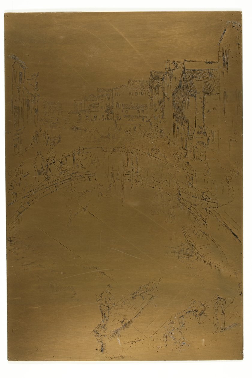 Le pont, Santa Marta - James McNeill Whistler
