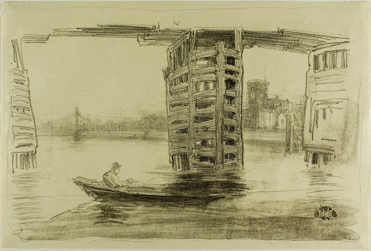 Le Grand Pont - James Abbott McNeill Whistler