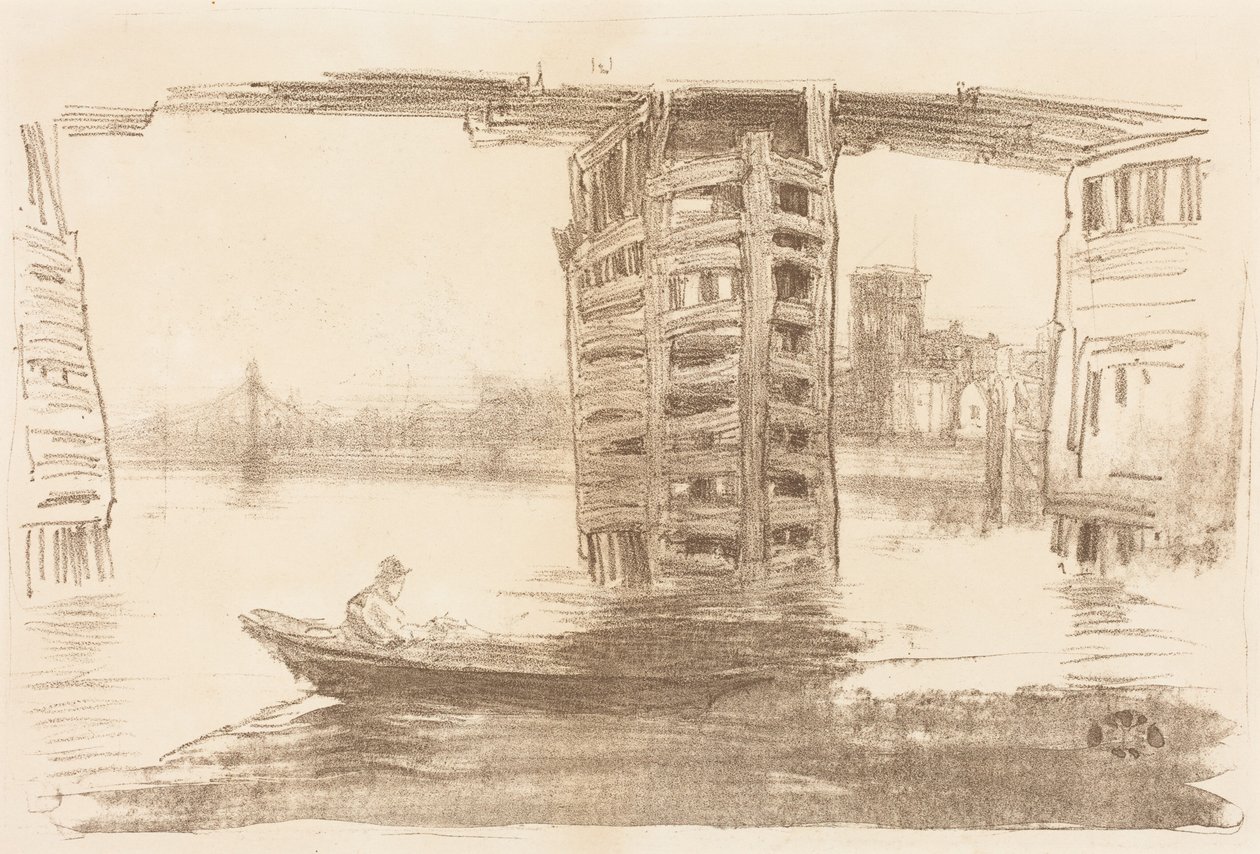 Le large pont - James McNeill Whistler
