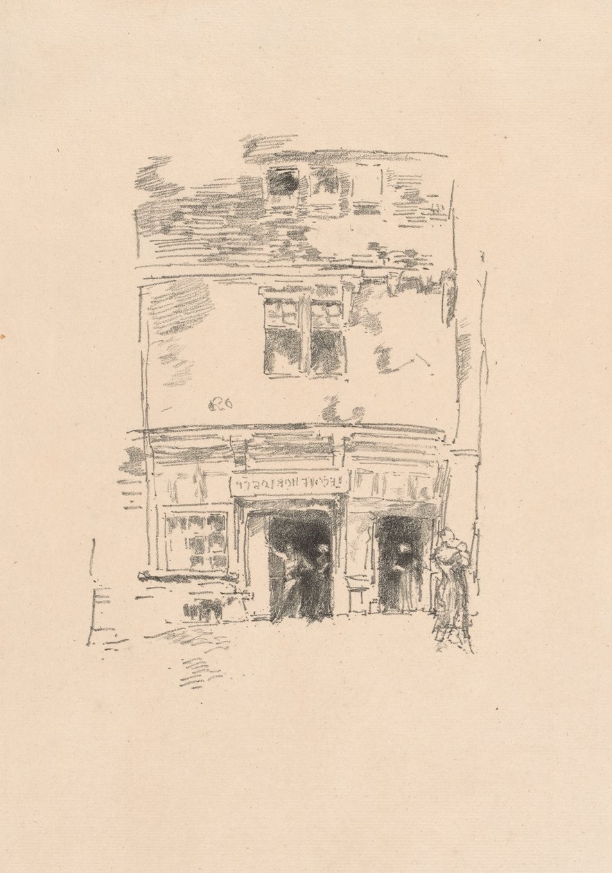 Les Horlogers, Paimpol - James Abbott McNeill Whistler