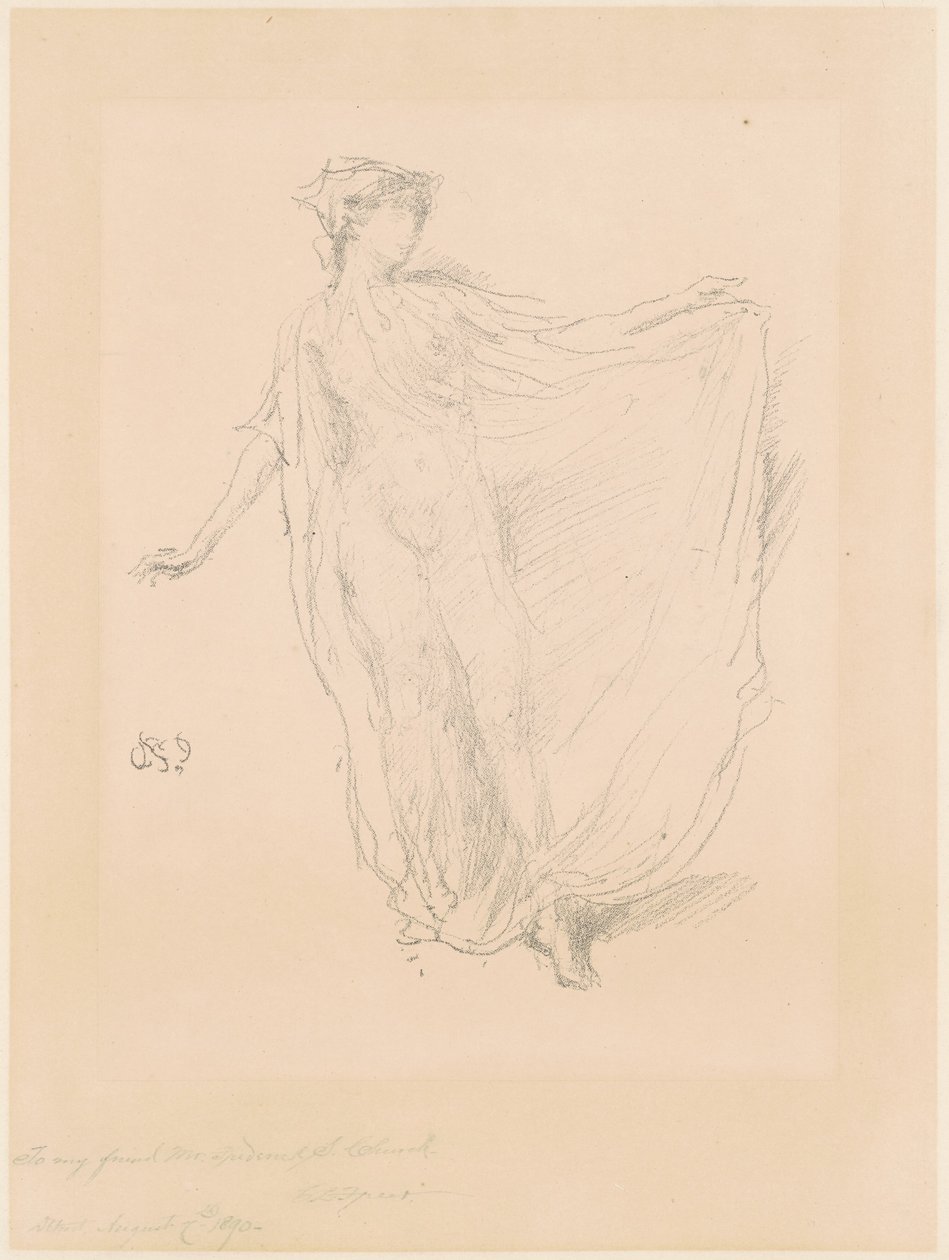 La danseuse - James Abbott McNeill Whistler