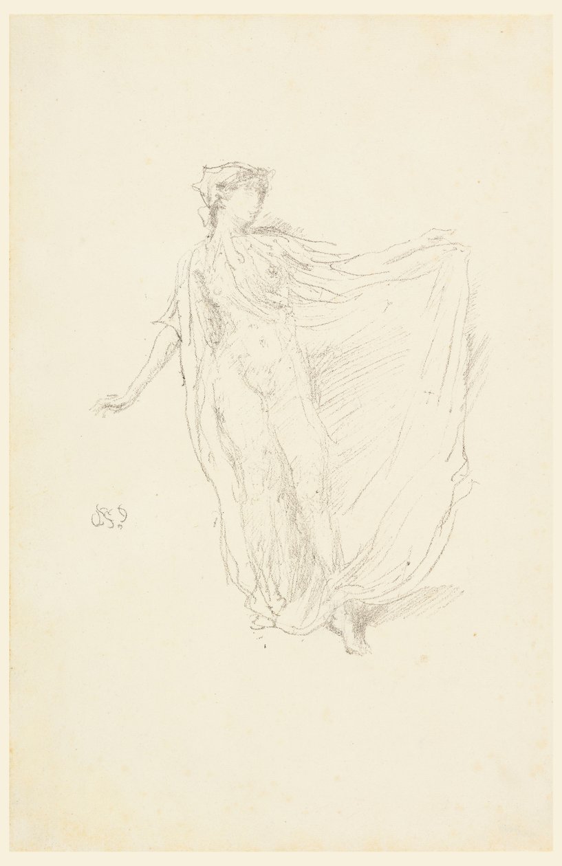 La danseuse, 1890 - James Abbott McNeill Whistler