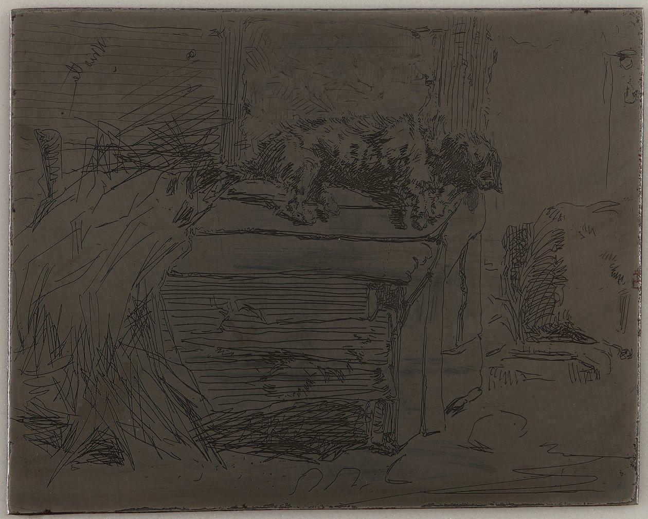 Le Chien sur le Chenil - James Abbott McNeill Whistler