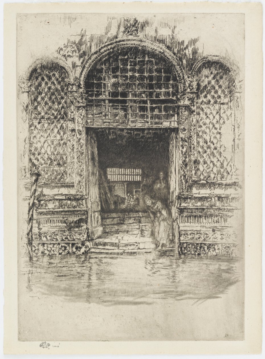 Le Portail - James Abbott McNeill Whistler