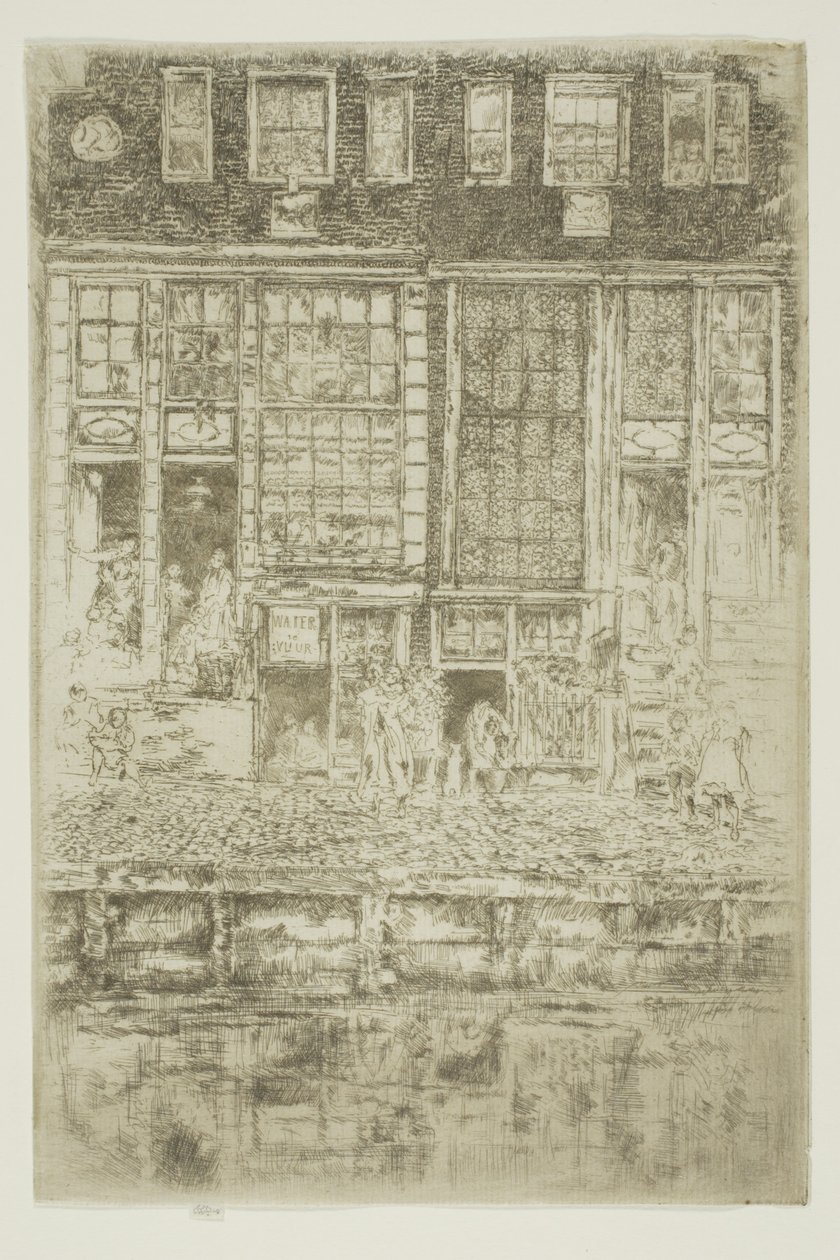 Le Rideau brodé - James Abbott McNeill Whistler
