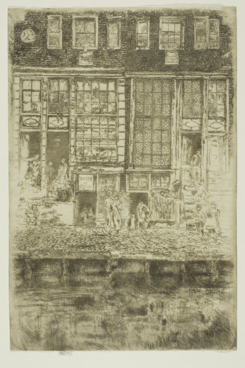 Le rideau brodé - James McNeill Whistler