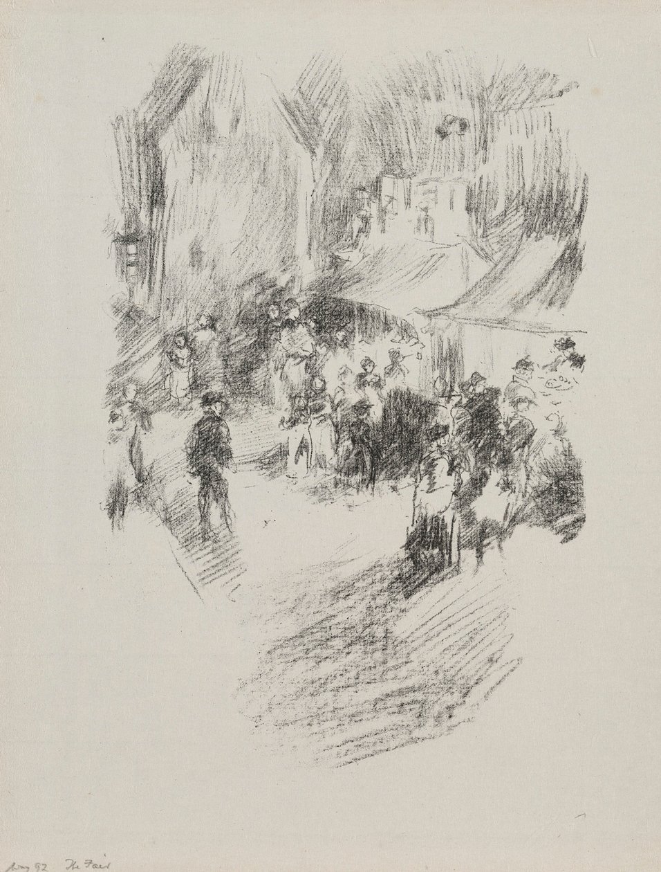 La foire - James McNeill Whistler
