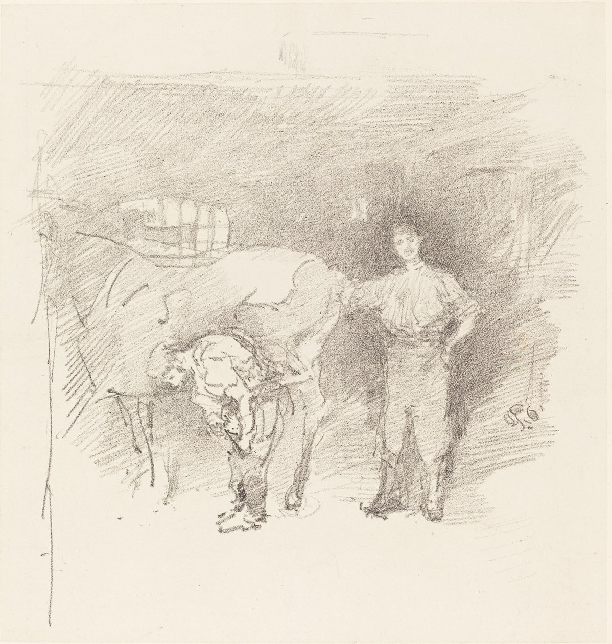 Les maréchaux-ferrants - James Abbott McNeill Whistler