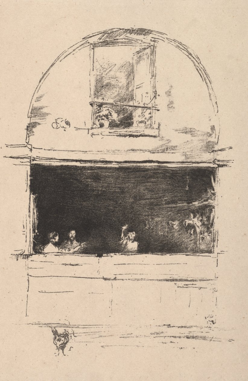 La Forge, Passage du Dragon - James McNeill Whistler