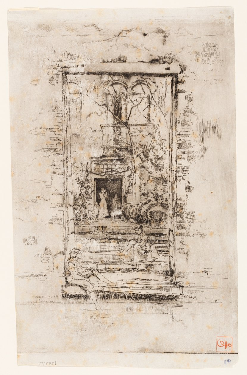 Le Jardin - James Abbott McNeill Whistler