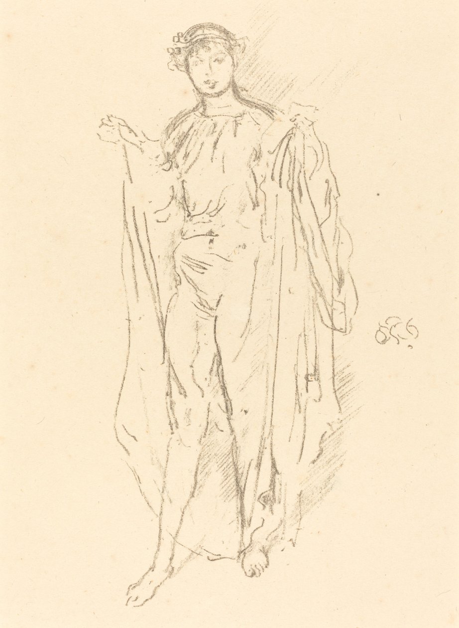 La fille - James Abbott McNeill Whistler