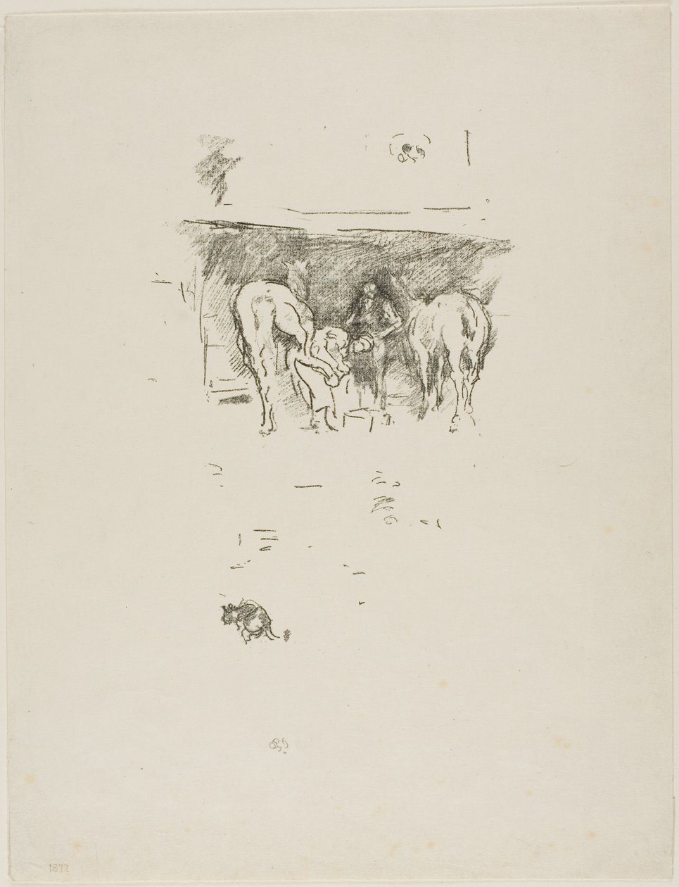 La bonne chaussure - James Abbott McNeill Whistler