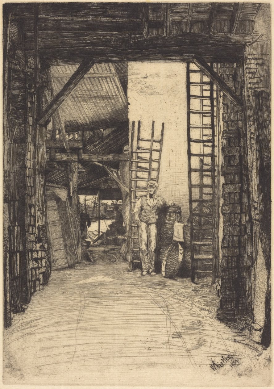 Le brûleur de chaux - James McNeill Whistler