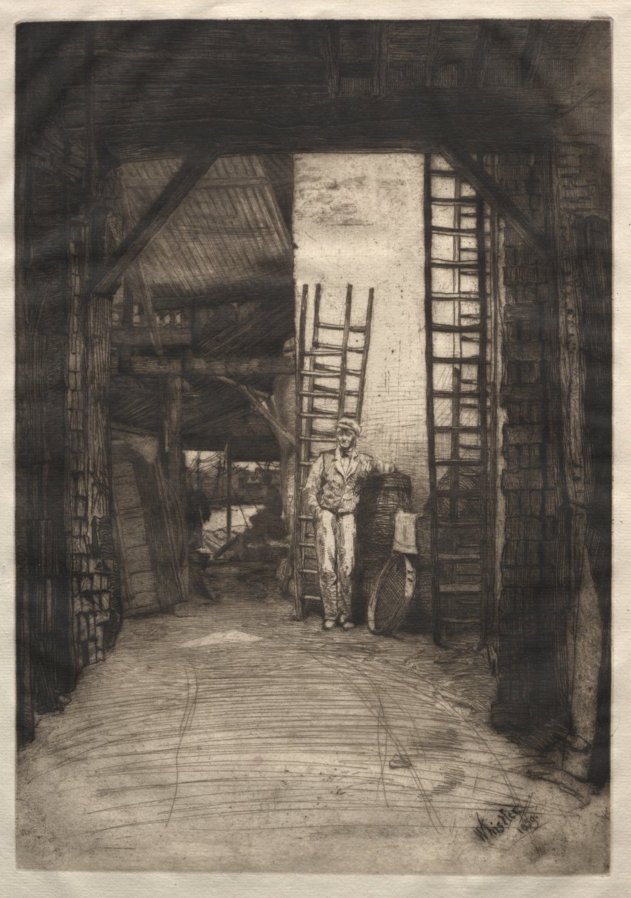 Le brûleur de chaux - James McNeill Whistler