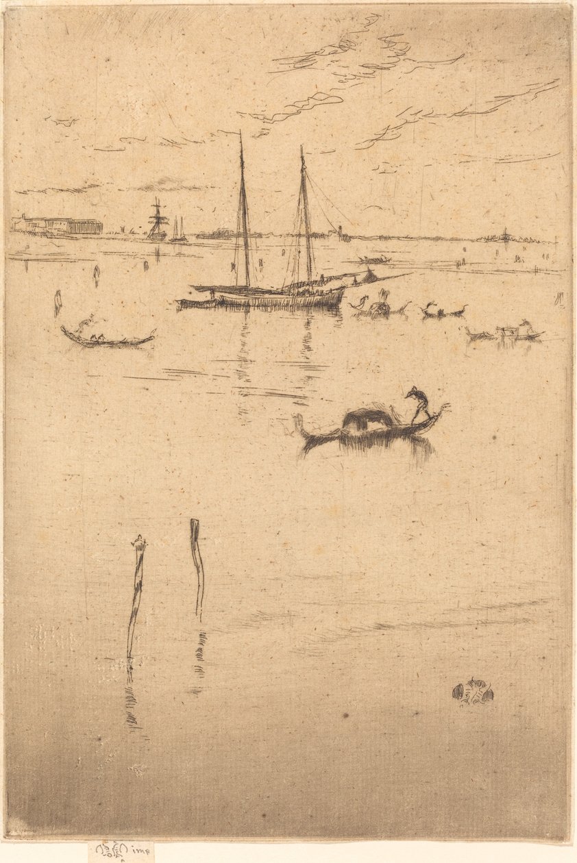 La petite lagune - James Abbott McNeill Whistler