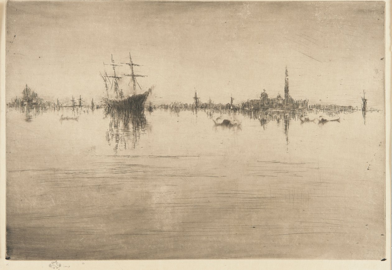 Le Petit Mât - James Abbott McNeill Whistler