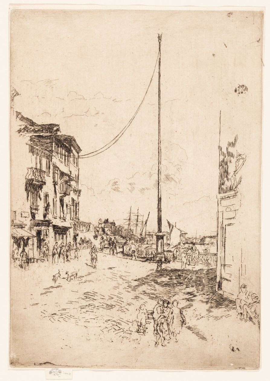 Le Petit Mât - James Abbott McNeill Whistler