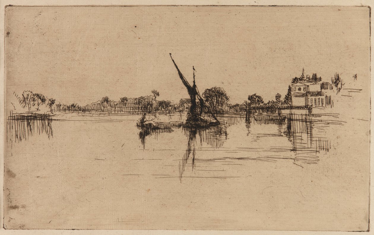 Le petit Putney - James Abbott McNeill Whistler